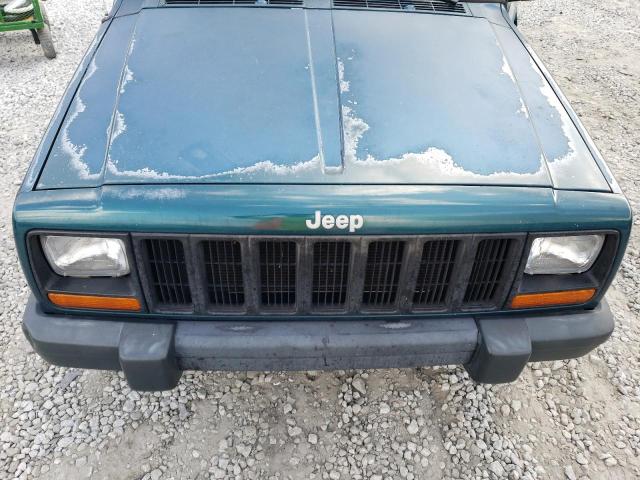 1J4FT28S7VL528900 - 1997 JEEP CHEROKEE SE GREEN photo 11