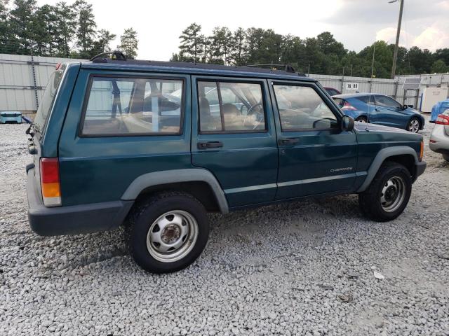 1J4FT28S7VL528900 - 1997 JEEP CHEROKEE SE GREEN photo 3