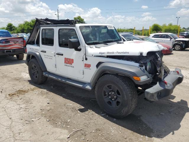 1C4HJXDNXLW282700 - 2020 JEEP WRANGLER U SPORT WHITE photo 4