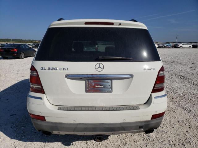 4JGBF22E28A429282 - 2008 MERCEDES-BENZ GL 320 CDI WHITE photo 6