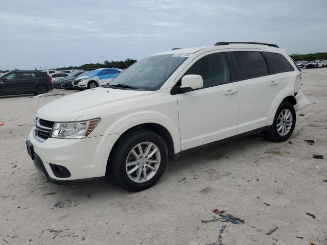 3C4PDCBG0FT690665 - 2015 DODGE JOURNEY SXT WHITE photo 1