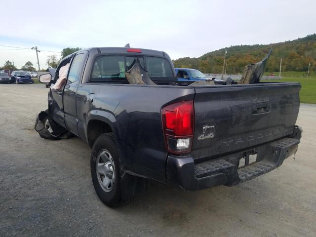 5TFSX5EN0JX058723 - 2018 TOYOTA TACOMA ACCESS CAB GRAY photo 3