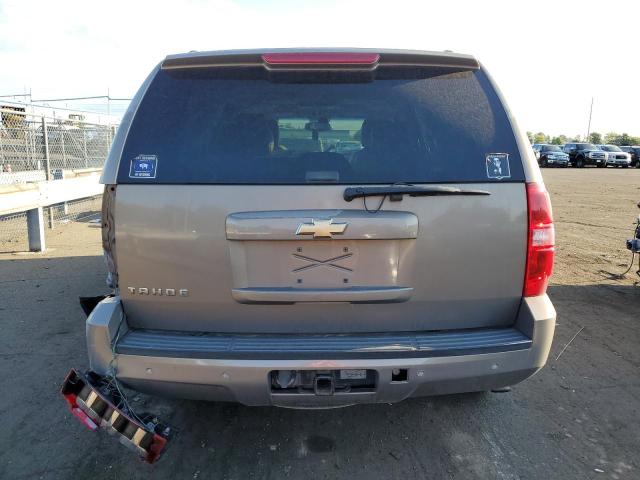 1GNFK13017R208293 - 2007 CHEVROLET TAHOE K1500 BEIGE photo 6