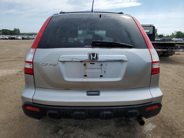 5J6RE48727L818107 - 2007 HONDA CR-V EXL SILVER photo 6