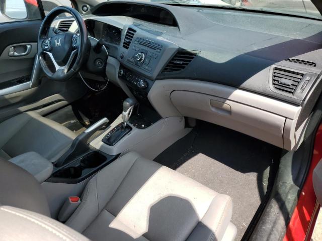 2HGFG3B15CH533346 - 2012 HONDA CIVIC EXL RED photo 8