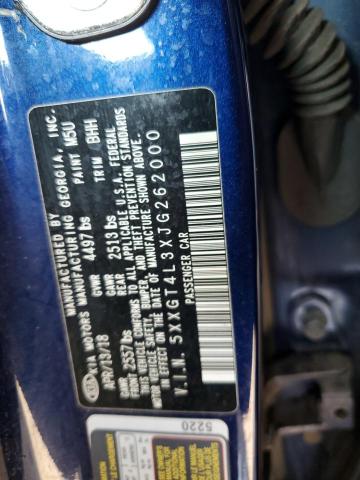 5XXGT4L3XJG262000 - 2018 KIA OPTIMA LX Mavi foto 12