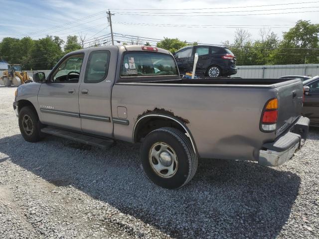 5TBRN34191S215817 - 2001 TOYOTA TUNDRA ACCESS CAB SR5 TAN photo 2