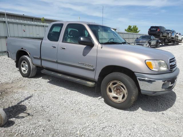 5TBRN34191S215817 - 2001 TOYOTA TUNDRA ACCESS CAB SR5 TAN photo 4