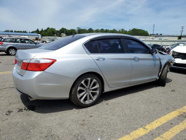 1HGCR2F3XDA044525 - 2013 HONDA ACCORD LX SILVER photo 3