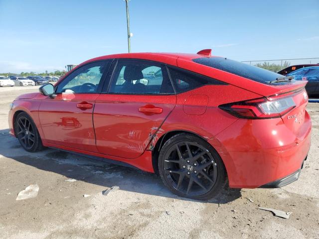19XFL2H89NE000228 - 2022 HONDA CIVIC SPORT 红色 照片 2