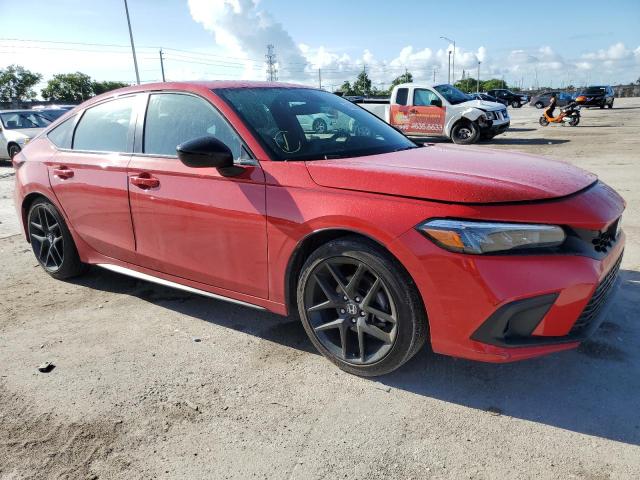 19XFL2H89NE000228 - 2022 HONDA CIVIC SPORT 红色 照片 4