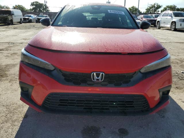 19XFL2H89NE000228 - 2022 HONDA CIVIC SPORT 红色 照片 5