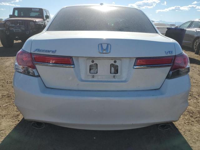 1HGCP3F80CA031823 - 2012 HONDA ACCORD EXL WHITE photo 6