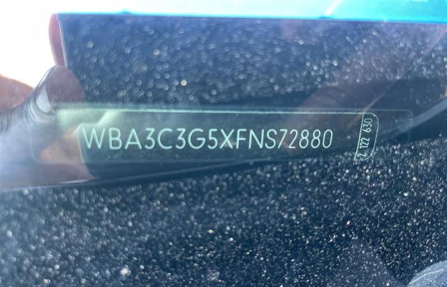 WBA3C3G5XFNS72880 - 2015 BMW 320 I XDRIVE GRAY photo 10