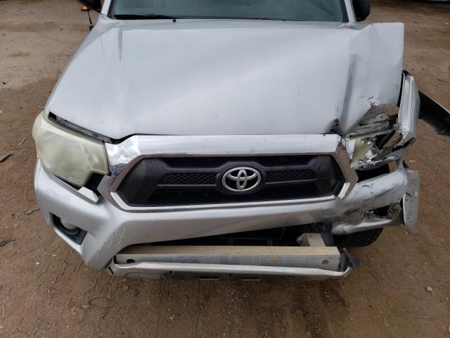 3TMJU4GN1CM131828 - 2012 TOYOTA TACOMA DOUBLE CAB PRERUNNER SILVER photo 11