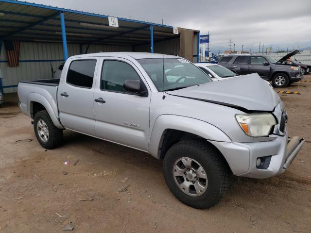 3TMJU4GN1CM131828 - 2012 TOYOTA TACOMA DOUBLE CAB PRERUNNER SILVER photo 4