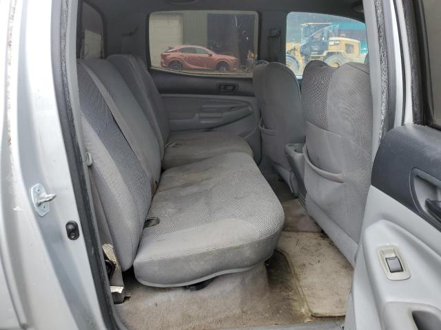 5TEJU62NX6Z195523 - 2006 TOYOTA TACOMA DOUBLE CAB PRERUNNER SILVER photo 10