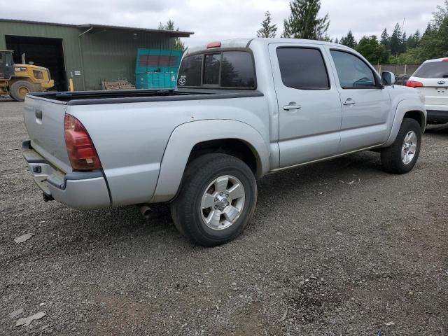 5TEJU62NX6Z195523 - 2006 TOYOTA TACOMA DOUBLE CAB PRERUNNER SILVER photo 3
