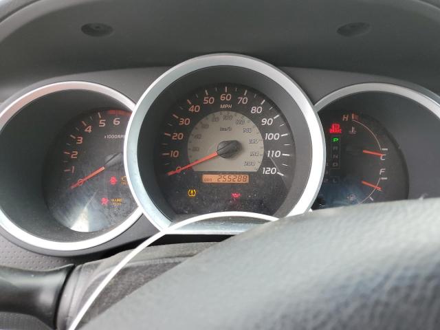 5TEJU62NX6Z195523 - 2006 TOYOTA TACOMA DOUBLE CAB PRERUNNER SILVER photo 9