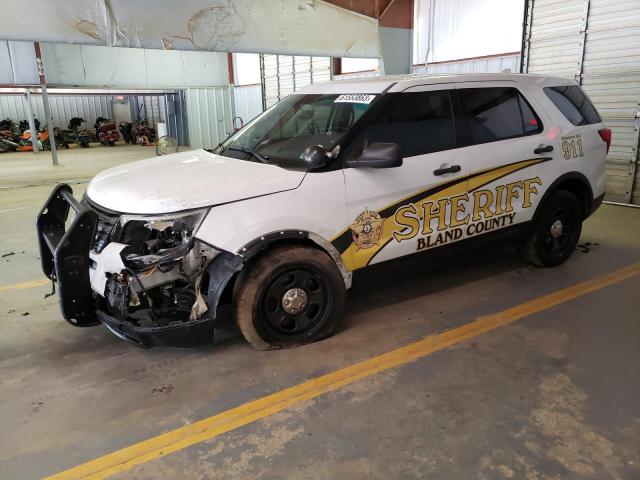 1FM5K8AR5GGD15983 - 2016 FORD EXPLORER POLICE INTERCEPTOR WHITE photo 1