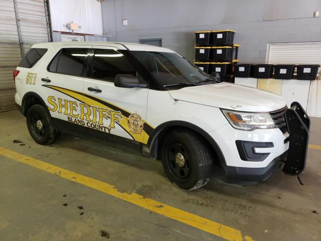 1FM5K8AR5GGD15983 - 2016 FORD EXPLORER POLICE INTERCEPTOR WHITE photo 4