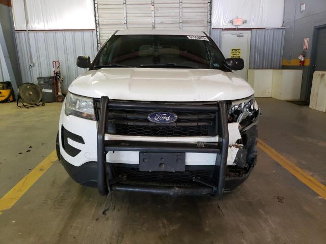 1FM5K8AR5GGD15983 - 2016 FORD EXPLORER POLICE INTERCEPTOR WHITE photo 5