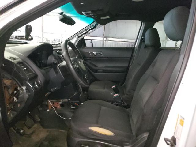 1FM5K8AR5GGD15983 - 2016 FORD EXPLORER POLICE INTERCEPTOR WHITE photo 7