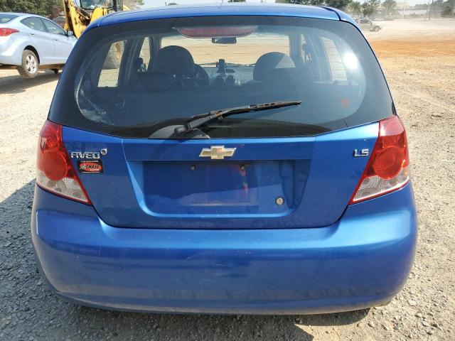 KL1TD66688B251551 - 2008 CHEVROLET AVEO BASE Mavi foto 6