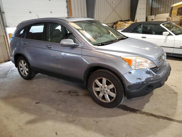 JHLRE48718C032857 - 2008 HONDA CR-V EXL BLUE photo 4