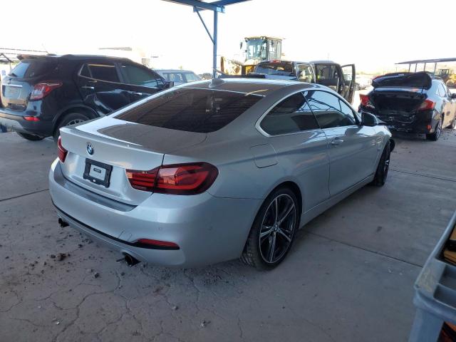 WBA4W7C0XLAH17203 - 2020 BMW 440I SILVER photo 3