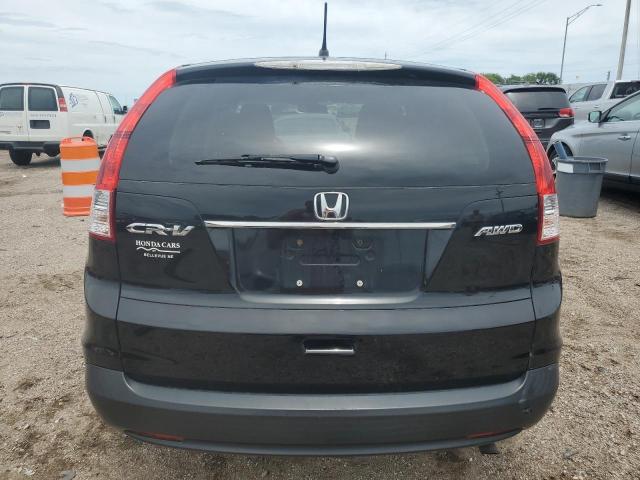 JHLRM4H56CC019094 - 2012 HONDA CR-V EX BLACK photo 6