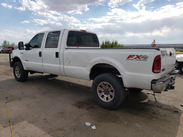 1FTWW31P45EA91788 - 2005 FORD F350 SRW SUPER DUTY WHITE photo 2