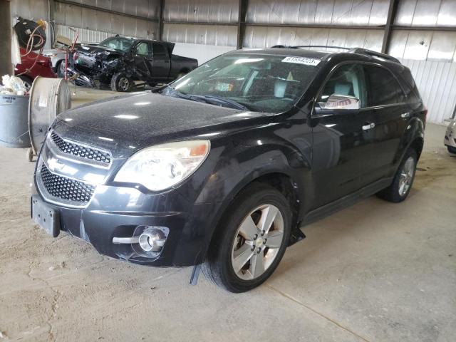 2GNFLGEK9C6288589 - 2012 CHEVROLET EQUINOX LTZ BLACK photo 1