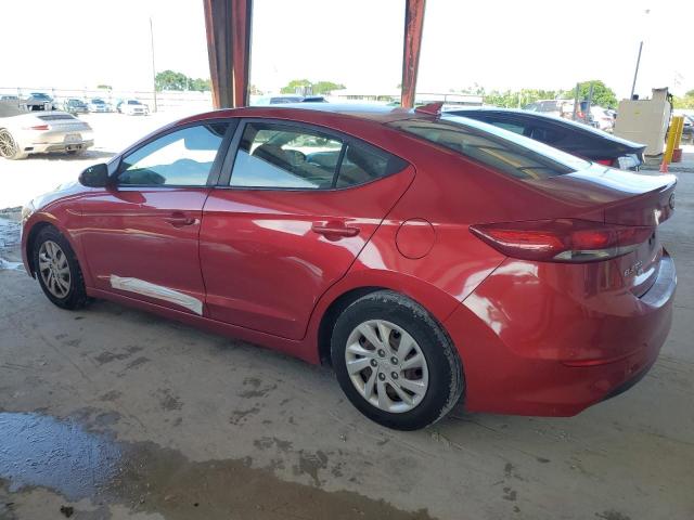 5NPD74LF6HH120565 - 2017 HYUNDAI ELANTRA SE RED photo 2