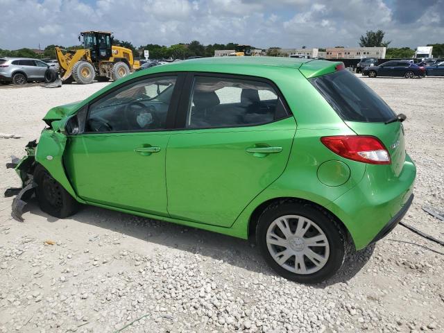 JM1DE1KY5C0142313 - 2012 MAZDA MAZDA2 GREEN photo 2