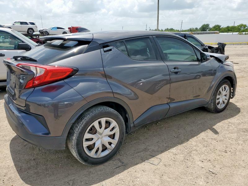 JTNKHMBX2L1074100 - 2020 TOYOTA C-HR XLE GRAY photo 3