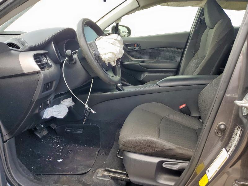 JTNKHMBX2L1074100 - 2020 TOYOTA C-HR XLE GRAY photo 7