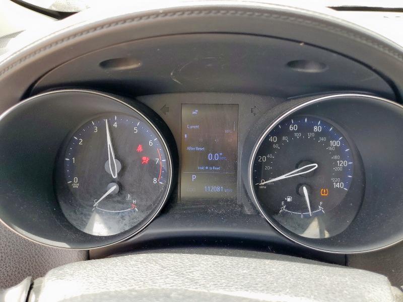 JTNKHMBX2L1074100 - 2020 TOYOTA C-HR XLE GRAY photo 9