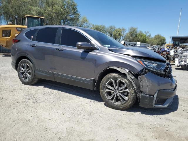 5J6RW1H50LL009659 - 2020 HONDA CR-V EX GRAY photo 4