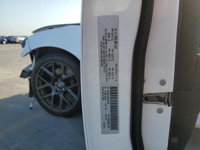 2C3CDXGJ8KH553507 - 2019 DODGE CHARGER SCAT PACK WHITE photo 13