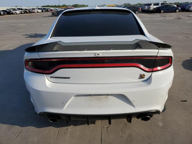 2C3CDXGJ8KH553507 - 2019 DODGE CHARGER SCAT PACK WHITE photo 6