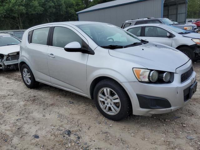 1G1JC6SH6F4122812 - 2015 CHEVROLET SONIC LT SILVER photo 4