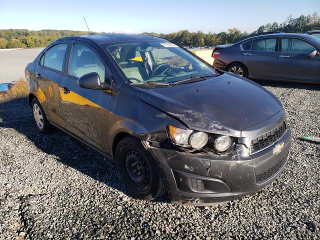 1G1JA5SH2G4117446 - 2016 CHEVROLET SONIC LS GRAY photo 1