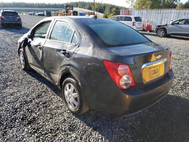1G1JA5SH2G4117446 - 2016 CHEVROLET SONIC LS 灰色 照片 3