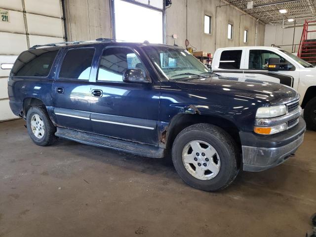 1GNFK16Z24J140669 - 2004 CHEVROLET SUBURBAN K1500 BLUE photo 4