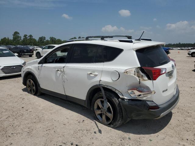 JTMWFREV8FJ044350 - 2015 TOYOTA RAV4 XLE WHITE photo 2