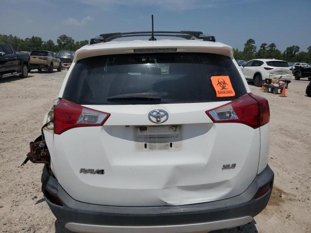 JTMWFREV8FJ044350 - 2015 TOYOTA RAV4 XLE WHITE photo 6