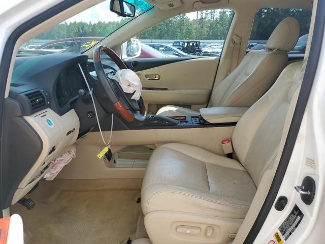 JTJBC1BA4C2434584 - 2012 LEXUS RX 450 WHITE photo 7