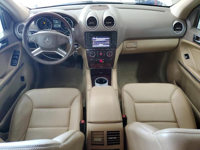 4JGBB8GB0BA702451 - 2011 MERCEDES-BENZ ML 350 4MATIC WHITE photo 8