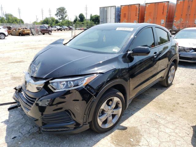 3CZRU6H37LM737561 - 2020 HONDA HR-V LX BLACK photo 1